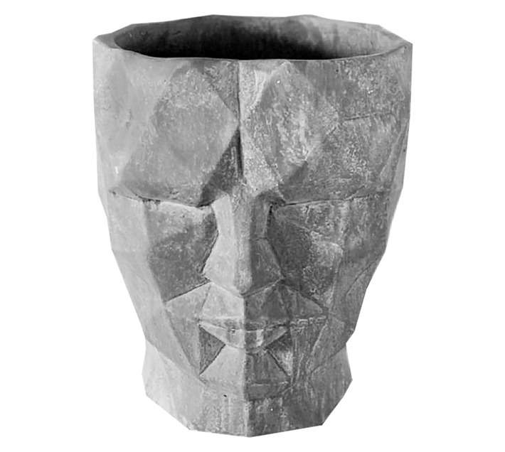 PS HN12 Medium Modern Planter - Cement