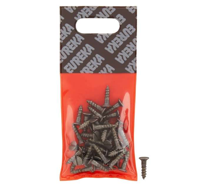 Eureka 1BL10U 4 x 16mm W/Screw Countersunk Steel (40 Pack)