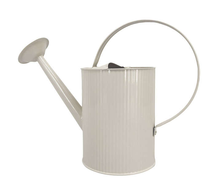 FDB Galvanized Watering Can - Cream (2.4L)