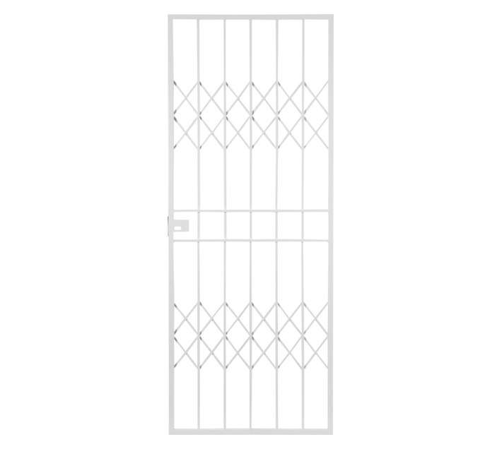 Xpanda Security Gate Trellis - White (770 x 1950mm)