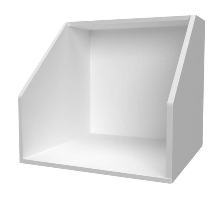 Home and Kitchen Microwave Cabinet - White