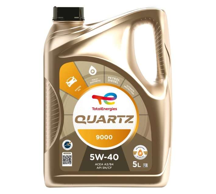 Total Quartz 9000 5W40 Oil (5L)