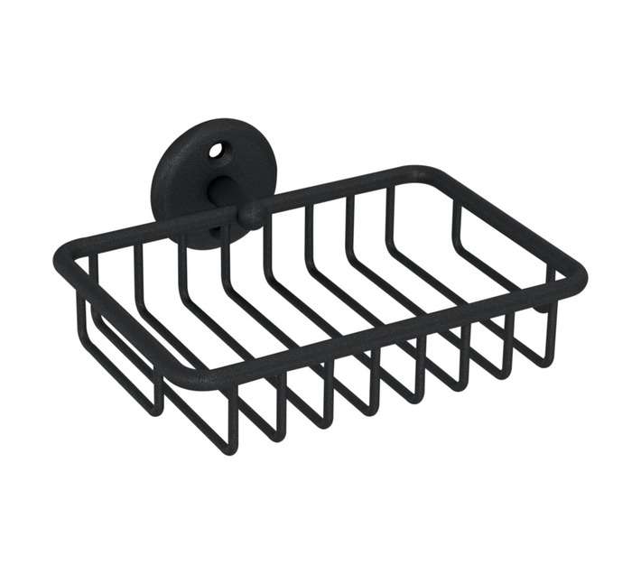 Steelcraft Classic Soap Caddy - Matte Black (137 x 120 x 52mm)