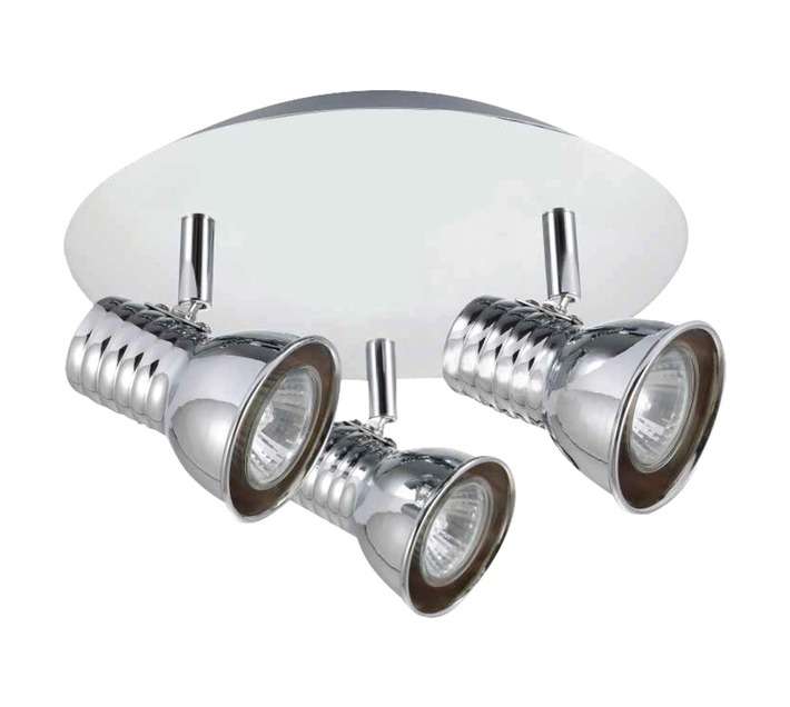 Design House 3 Light Spotlight - Chrome