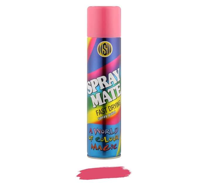 Spraymate Spray Paint Fast Drying - Berry Blush (250ml)