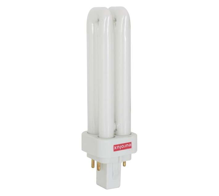 Eurolux 4-Pin Compact Fluorescent Bulb - Cool White (13W)
