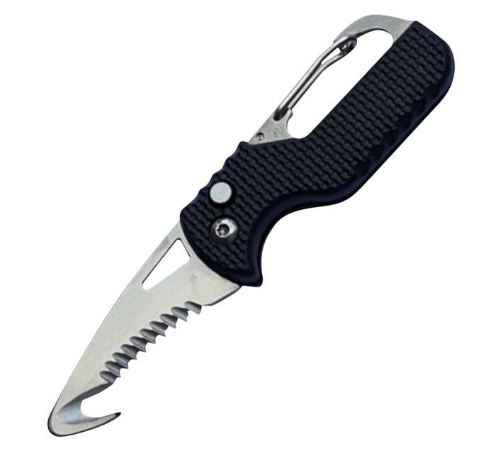 Lifespace Utility Keychain Knife/Seatbelt Cutter with Carabiner