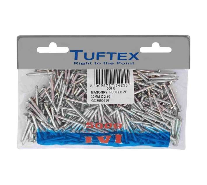 Tuftex GO2000350 317 x Fluted Masonry Nails (32mm)