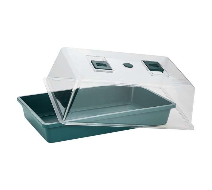 Flora Select Unheated Propagator - Green (380 x 240 x 180mm)
