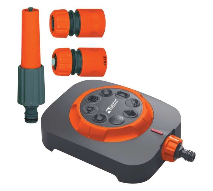 Garden Master Starter Kit and Sprinkler Combo (6 Piece)