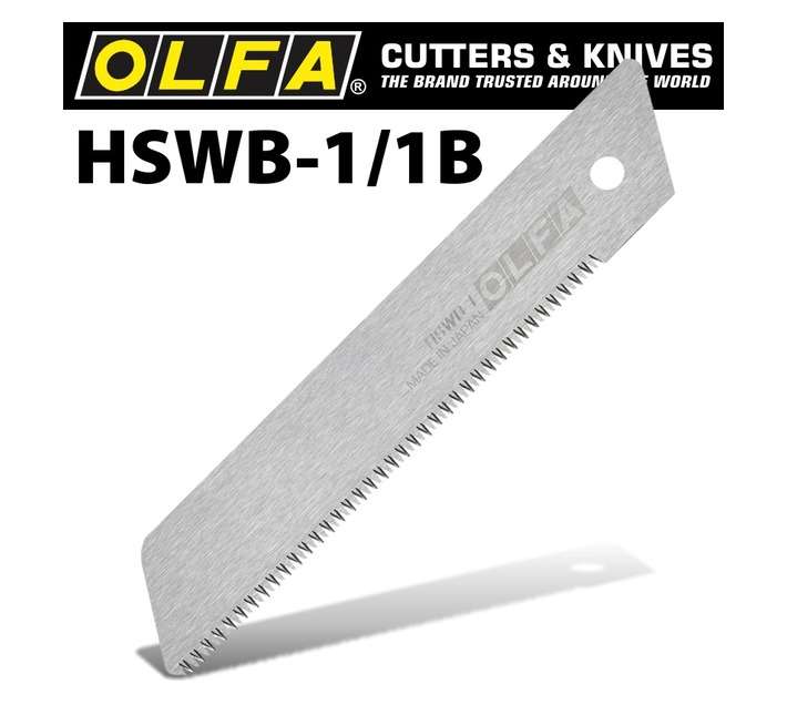 Olfa BLA HSWB-1 Pull Saw Blade for 25mm Cutters (44 x 18 x 160mm)