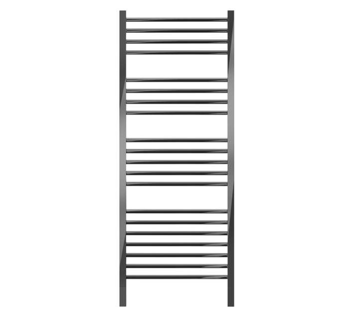 Jeeves ZSD0620GL Quadro D Heated Towel Rail - Black (118 x 620 x 1340mm)