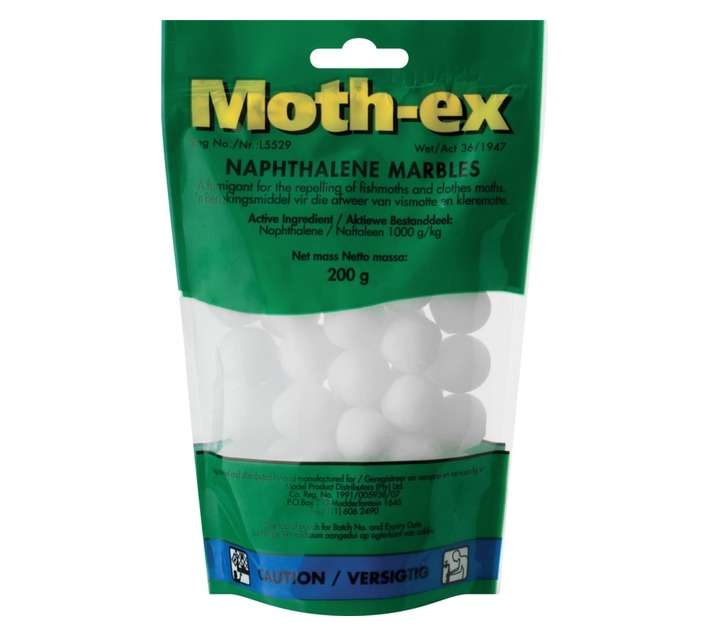 Moth-ex Naphthalene Marbles (200g)