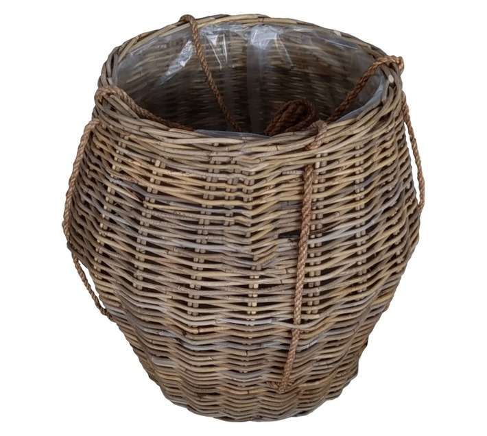Hanging Planter with Rope (570 x 570 x 550mm)