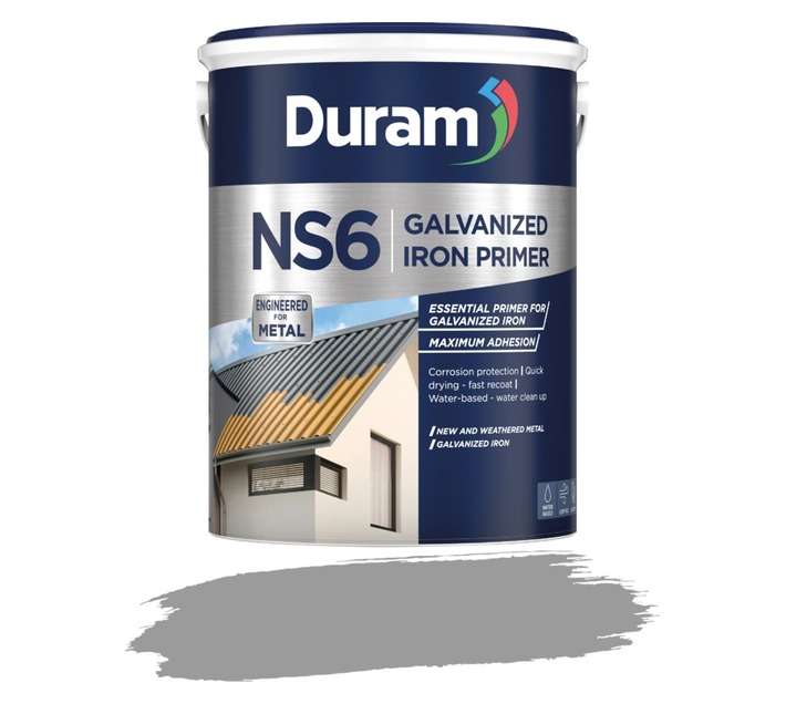 Duram NS6 Galvanised Iron Primer - Yellow (5L)