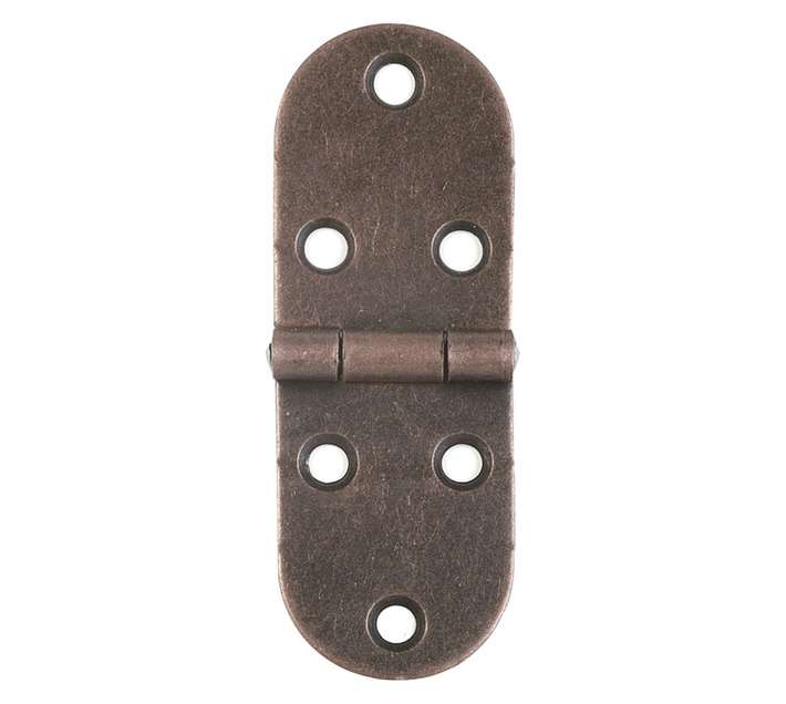 Mackie Back Flap Hinge - Antique Copper