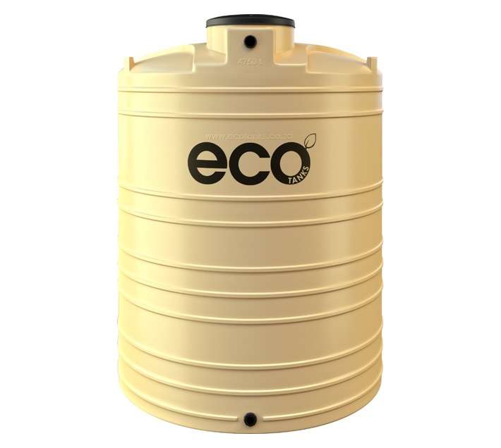 Eco Tanks Vertical Water Tank - Winter Grass (4750L)