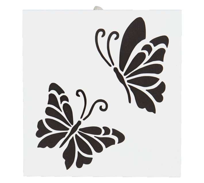 Unlimited 2 Butterflies Stencil (92 x 106mm)