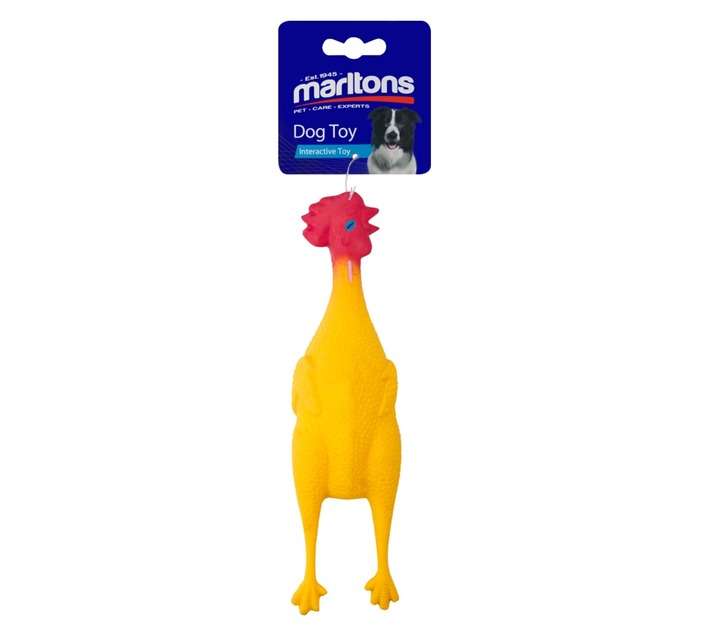 Marltons Latex Chicken - Yellow (270mm)