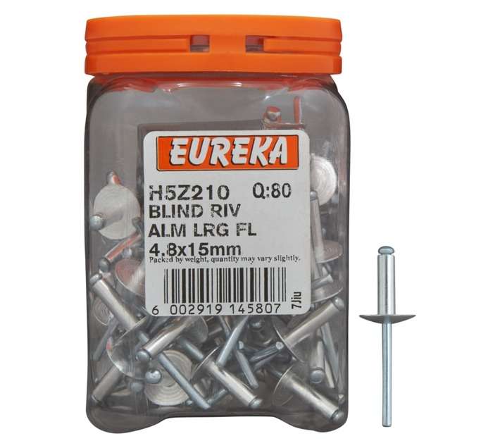 Eureka Large Flange Blind Rivet (4.8 x 15mm)