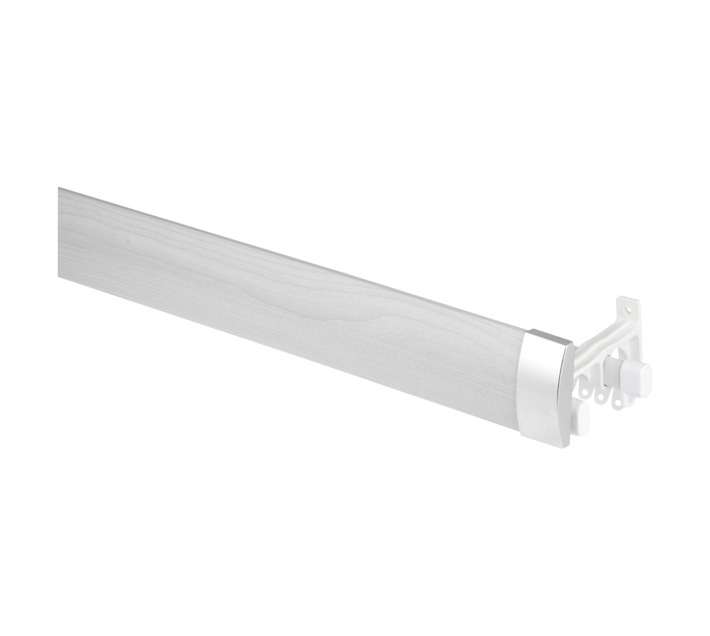 Finishing Touches Double Rod and Track - Grey (2500 x 64mm)