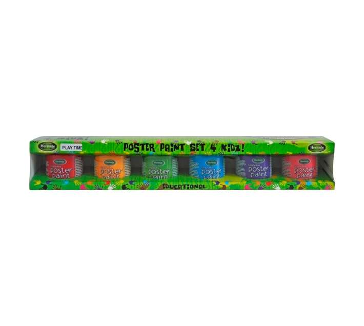 Heritage Poster Paint Set Playtime Kit