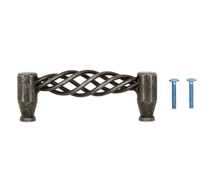 Home and Kitchen 68822 Twist Handle - Pewter (96mm)