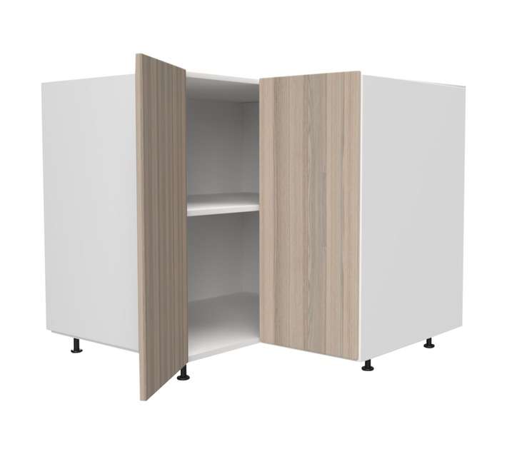 Home and Kitchen Base Unit Wrap Corner Cabinet - Coimbra (900mm)