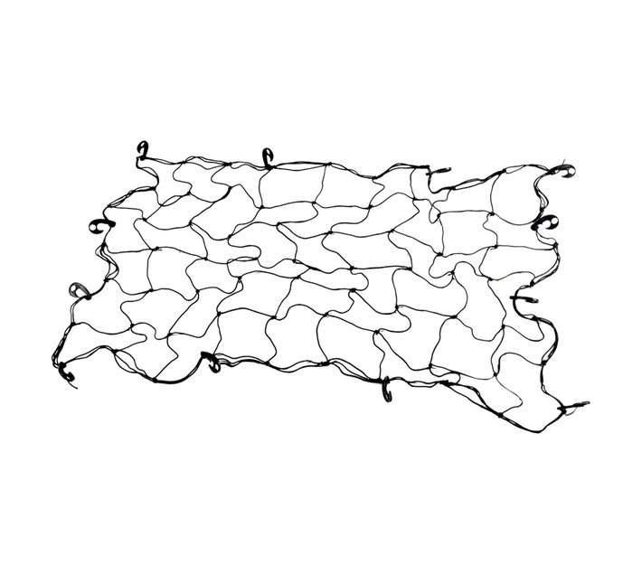 Motoquip 16 Hook Cargo Net - Black (1800 x 1300mm)