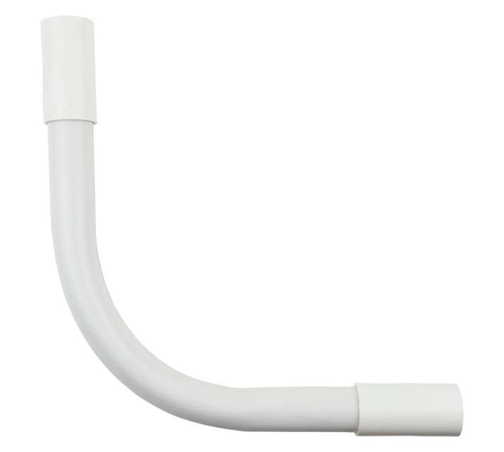 Proton Prepack Plain PVC Bend - White (32mm)