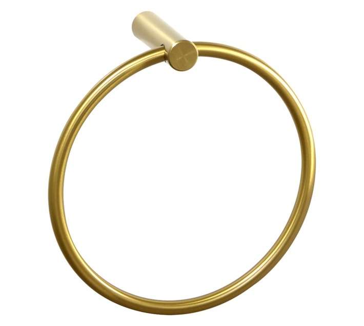 LUSSO TOWEL RING BRS