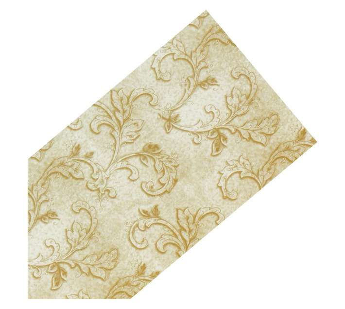 Upper Edge PVC Ceiling - Beige Flower (3900 x 300 x 6mm)