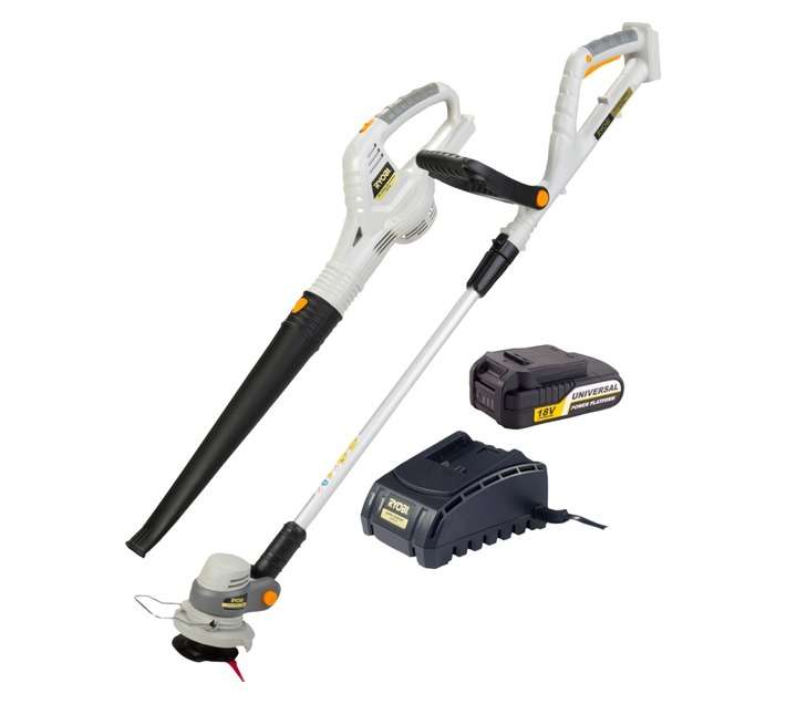 Ryobi Blower and Line Trimmer Kit 18V XGK-001