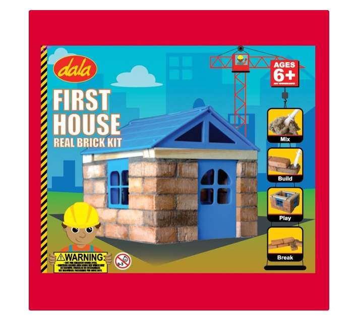 Dala First House Real Brick Kit