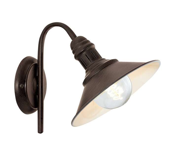 Eurolux W493 Stockbury Wall Light - Antique Brown (60w)