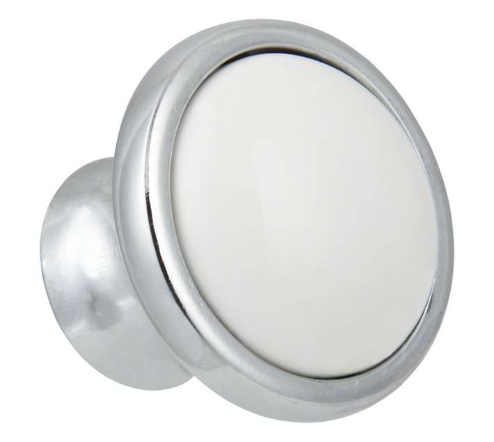 Home and Kitchen Victorian Knob - Chrome Plated