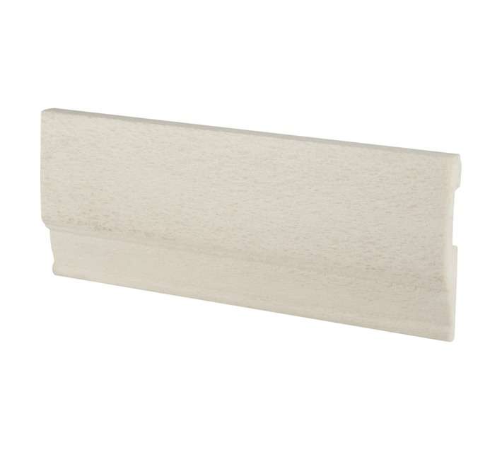 Isowall 2 x Art Deco Large Skirtings - White (2500 x 120 x 20mm)