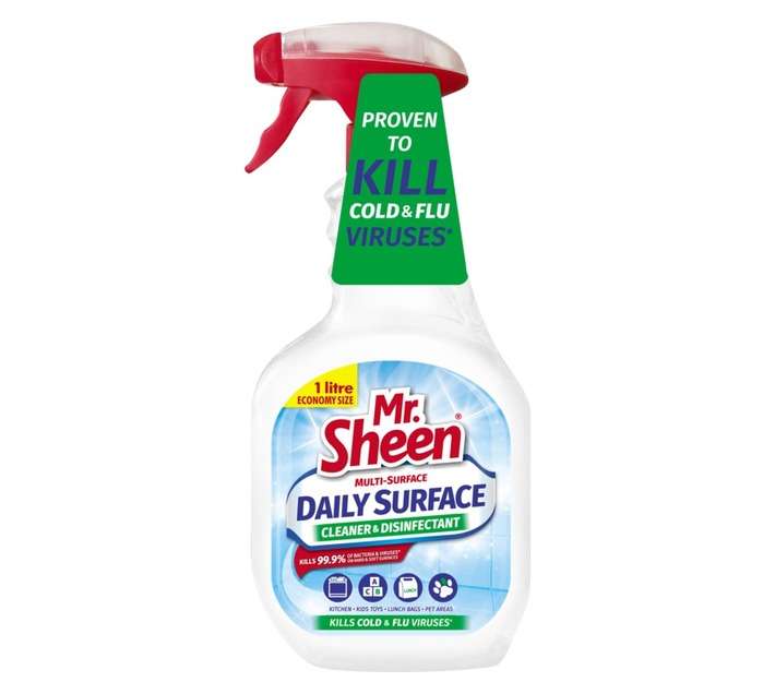 Mr.Sheen Multi-Surface Daily Surface Cleaner and Disinfectant (1L)