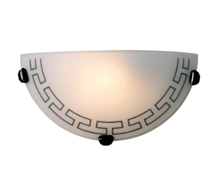 Radiant Dante Wall Light - White/Black (300mm)