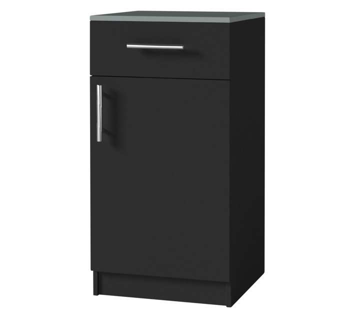 Grip 1 Shelf and Drawer Worktop Cabinet with Left Hand Door