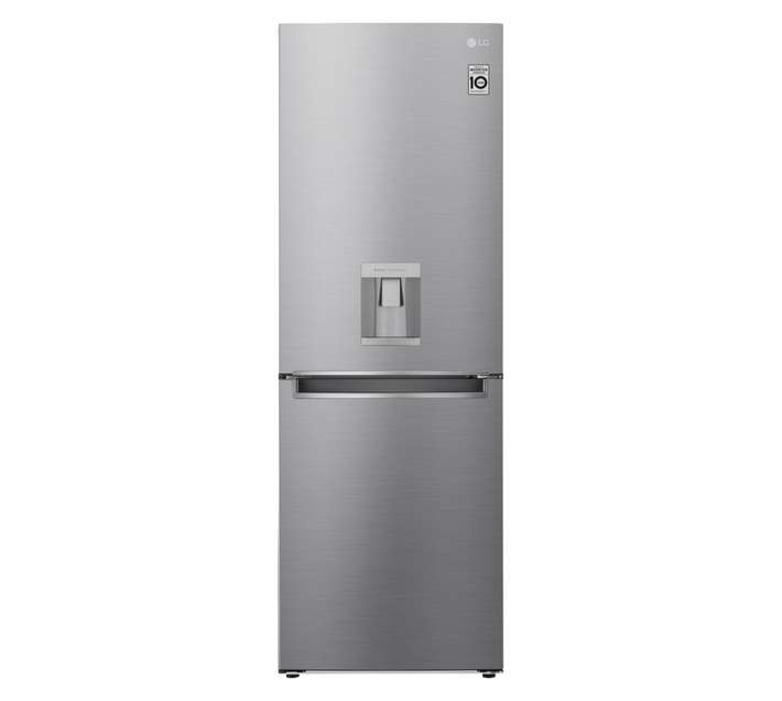 LG Combi Fridge Freezers Silver 334L GC-F369NLJM