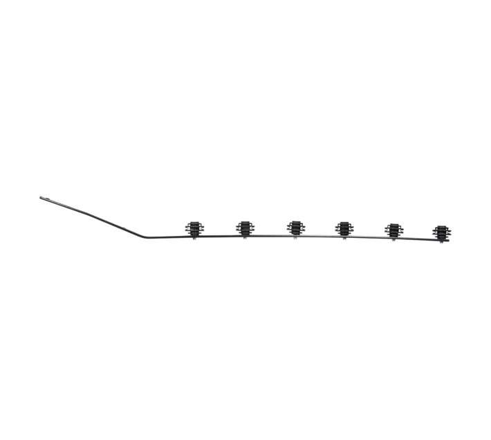 SMK 6 Line Angled Bracket - Black