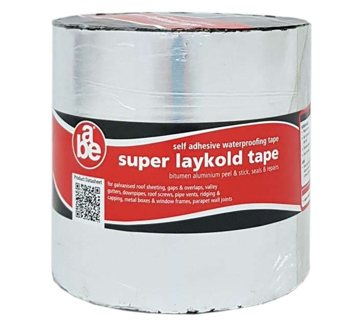 a.b.e Super Laykold Tape - Silver (10m x 250mm)