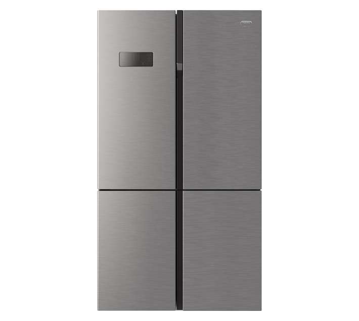Defy Side by Side Fridge Freezer Metallic 679L DFF400