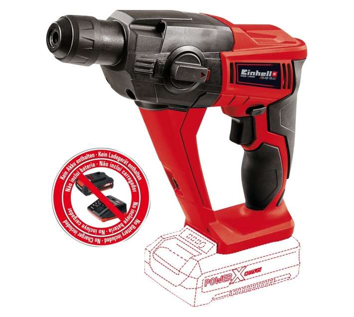 Einhell Power X-Change Cordless Rotary Hammer TE-HD 18 Li - Solo