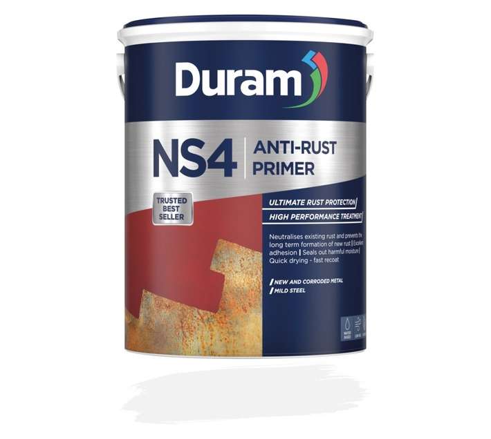 Duram NS4 Anti-Rust Coating Primer - White (5L)