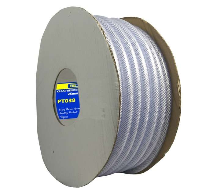 Libra Marketing PT038 Tubing - Clear (25mm x 30000mm) (Per Meter)