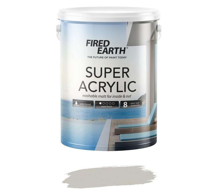 Fired Earth Inside Out Satin Acrylic - Head Over Heels (5L)