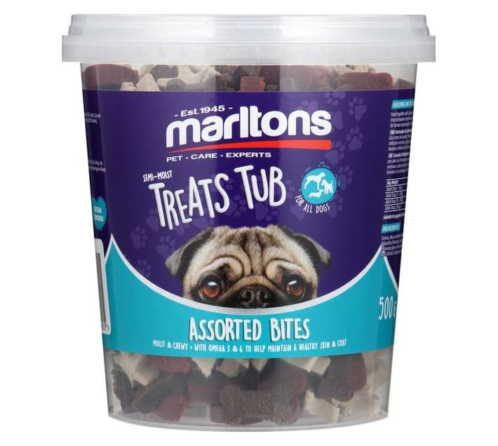 Marltons 8080C Assorted Semi Moist Bites (500g)