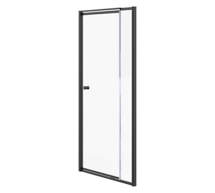 Finestra Aspire Shower Door - Black (1000 x 1220mm)